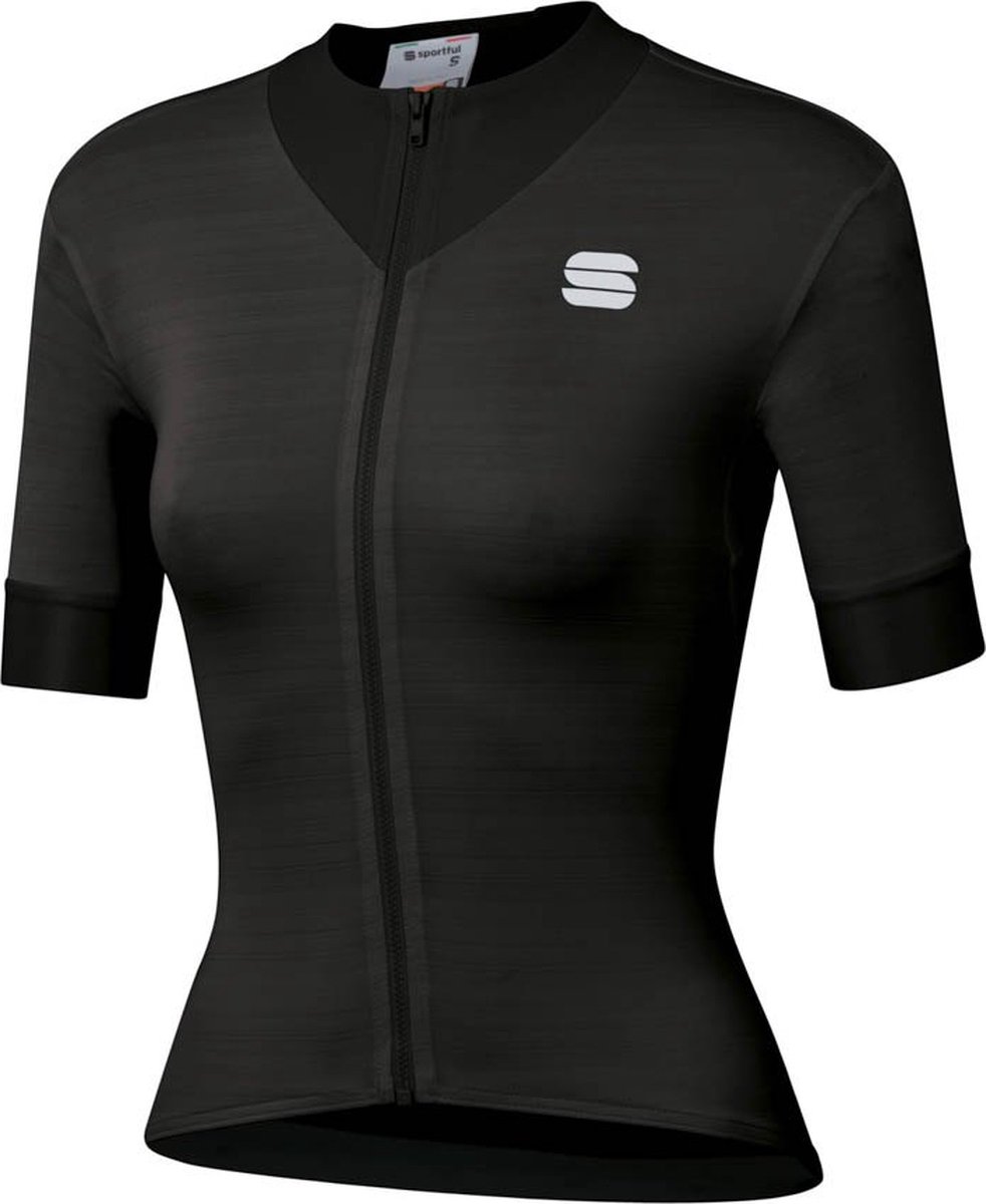 Sportful Fietsshirt Korte mouwen voor Dames Zwart - SF Kelly W Short Sleeve Jersey-Black - M