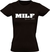 MILF since 2024 Dames T-shirt | mama | moeder | kind | bekend maken