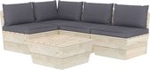 vidaXL-5-delige-Loungeset-met-kussens-pallet-vurenhout