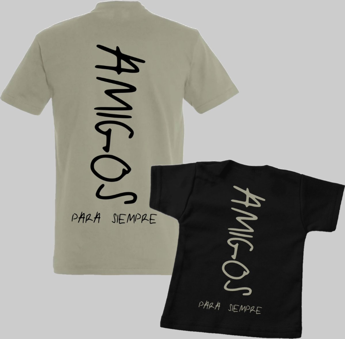 Matching shirts vader en zoon-Vaderdag cadeau-Cadeau voor Papa-Heren Maat M-Kind Maat 80