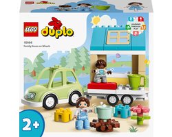 LEGO DUPLO Stad Familiehuis op wielen, Peuterspeelgoed - 10986