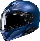 Hjc Rpha 91 Flat Blue Semi Flat Metallic Blue Modular Helmets 2XL - Maat 2XL - Helm