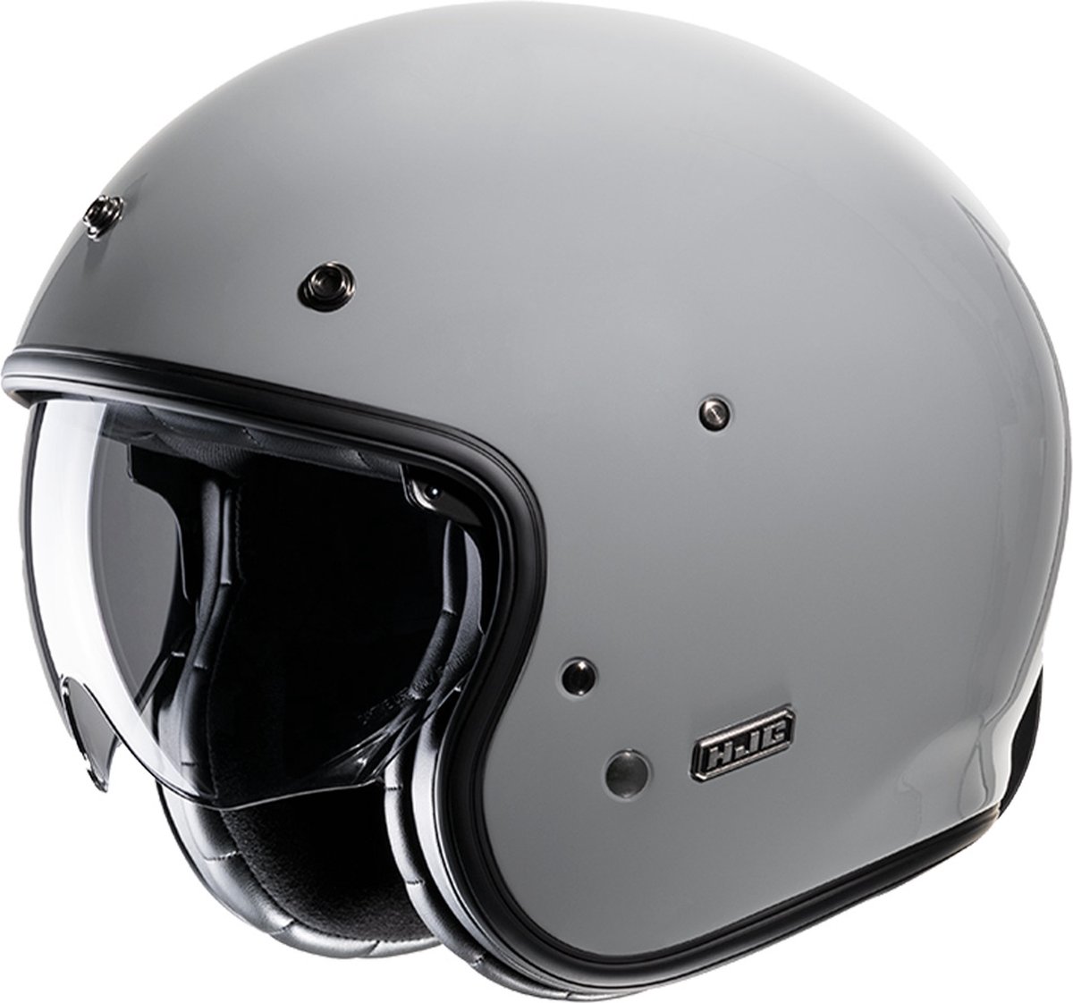 Hjc V31 Grey N. Grey Open Face Helmets XL - Maat XL - Helm