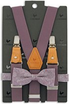 Sir Redman - Bretels met strik - kids bretels combi pack Lilac Mayson - mauve / lila