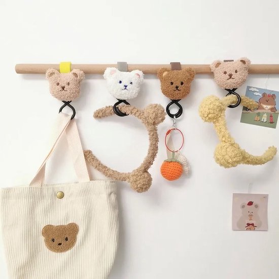 Kinderwagen haak beer - Khaki - 2 stuks van Kinder — afbeelding 2