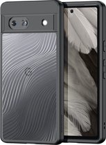 Dux Ducis - Telefoon Hoesje geschikt voor de Google Pixel 7A - Back Cover - Aimo Series - Zwart