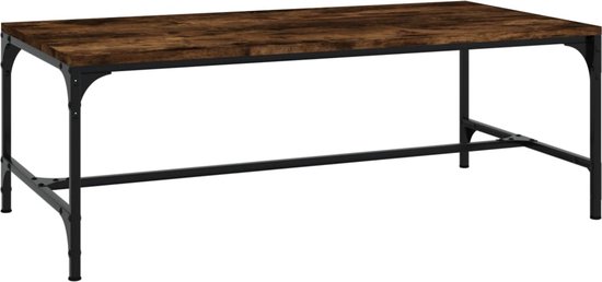 vidaXL-Salontafel-80x50x35-cm-bewerkt-hout-gerookt-eikenkleurig
