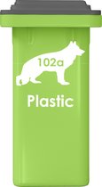 Kliko stickers - Container stickers - 3 in één pakket - Hondenrassen - Duitse Herder