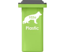 Kliko stickers - Container stickers - 3 in één pakket - Hondenrassen - Duitse Herder