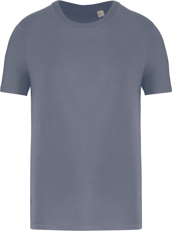 Unisex T-shirt 'Native Spirit' met ronde hals Mineral Grey - S