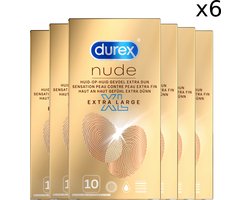 Durex - Condooms - Nude XL - 10st x6