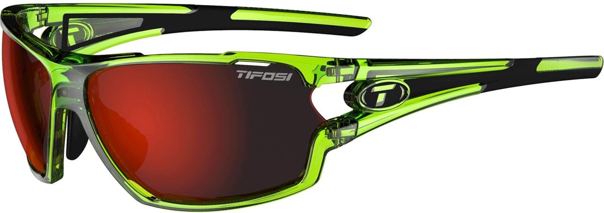 Tifosi fietsbril Amok kristal neon groen