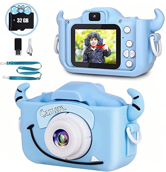 Kindercamera, digitale camera-afdrukcamera - fotocamera - Perfect cadeau,  educatief... | bol.com