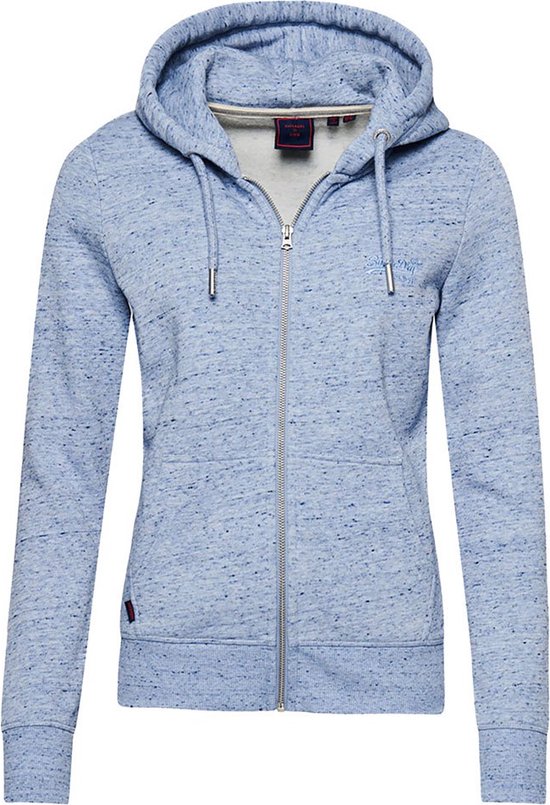 Superdry Dames Trui Vintage Logo hoodie met rits bol