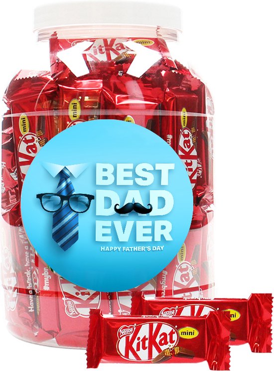 Nestlé KitKat mini - Vaderdag chocolade cadeau - 1000g