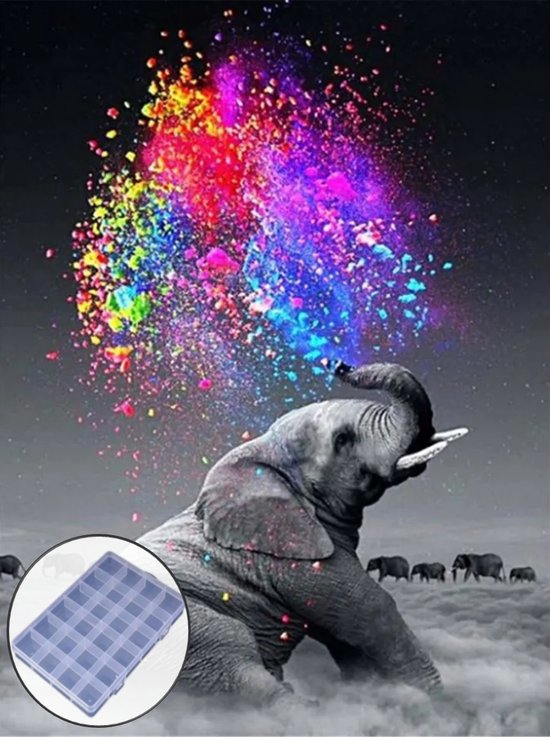 5D Diamond Painting Kit voor Volwassenen Kinderen Jungle Dieren DIY Arts Craft voor Thuis Muur Decor Verjaardagscadeaus