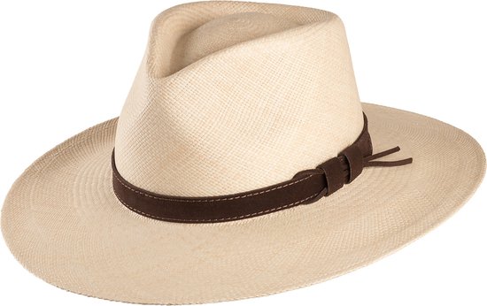 Panama hoed Scippis Siero kleur natuur maat L | bol.com