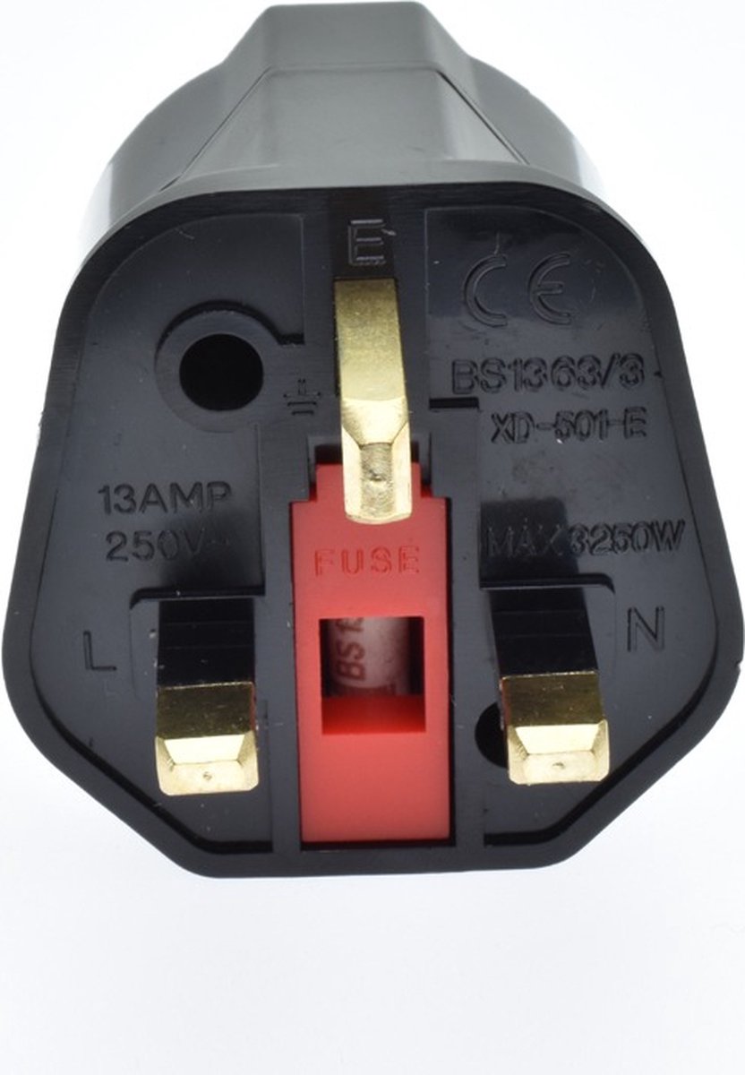 Engelse Stekker Reisstekker Engeland UK naar Europa NL