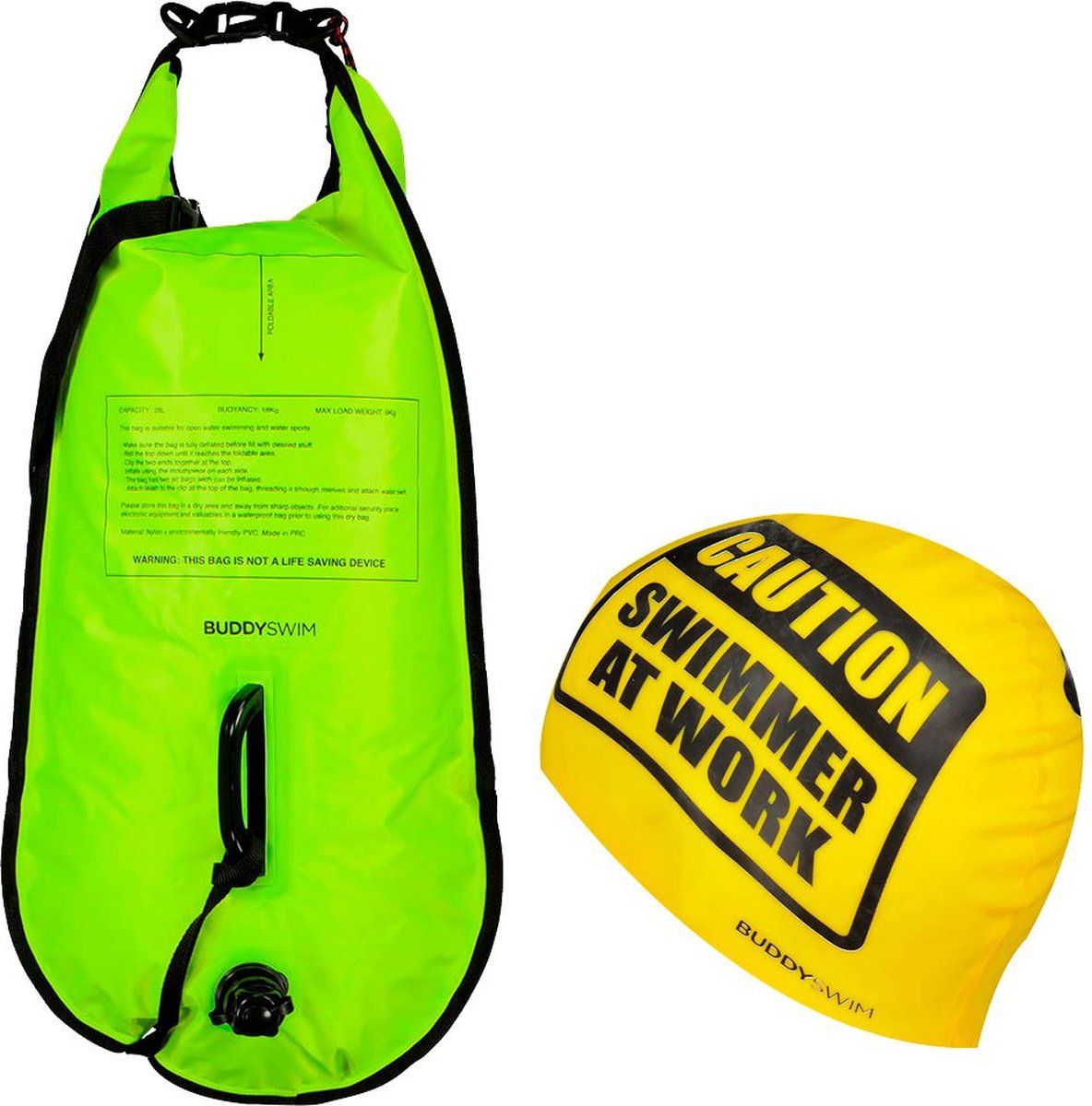 Buddyswim Buoy Dry Bag LLS 20lt - orange