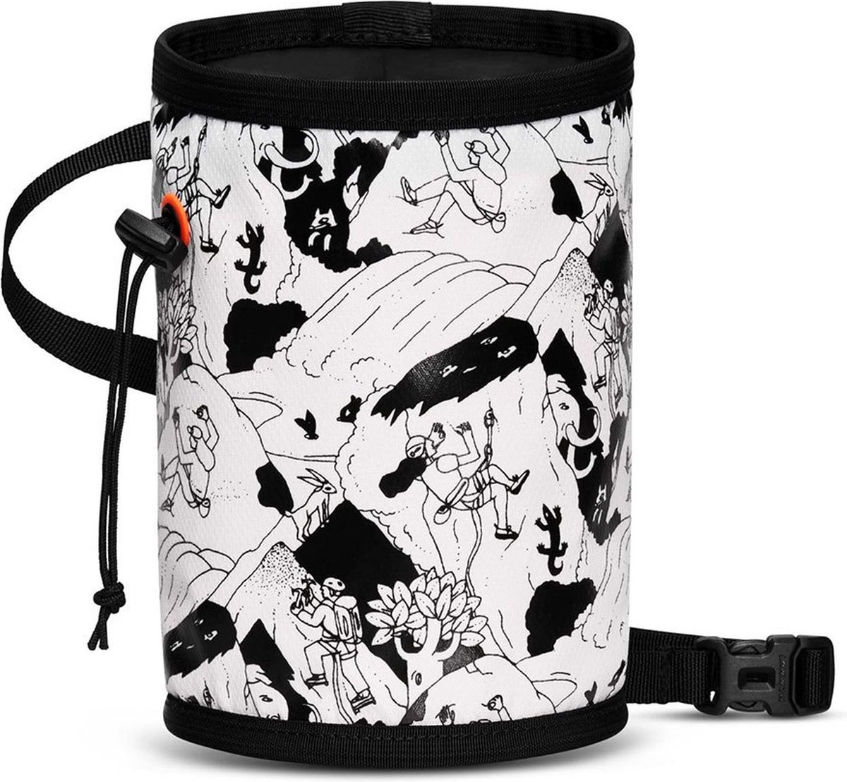 Mammut Gym Print Krijtzak Wit