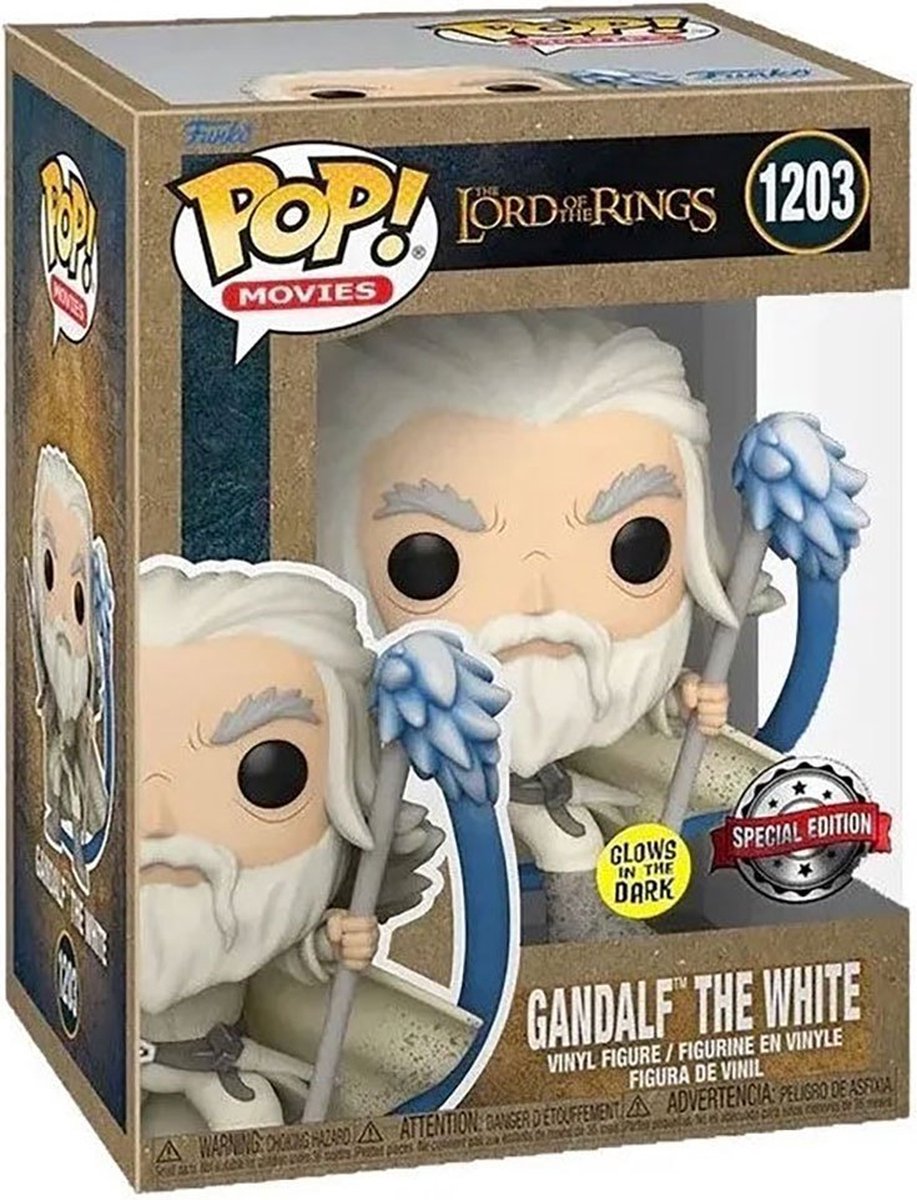 Funko Pop! Earth Day: The Lord of the Rings - Gandalf (with Sword & Staff) (Glow in the Dark) - Smartoys Exclusive - Funko