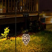 1PC Solar Lamp voor Outdoor - Tomshine Solar Hanglamp - Solar Lamp IP44 Waterdichte Auto Aan Uit - Solar Tuin Lamp voor Patio Achtertuinen Gazons Terras Tuin Deco Lichten