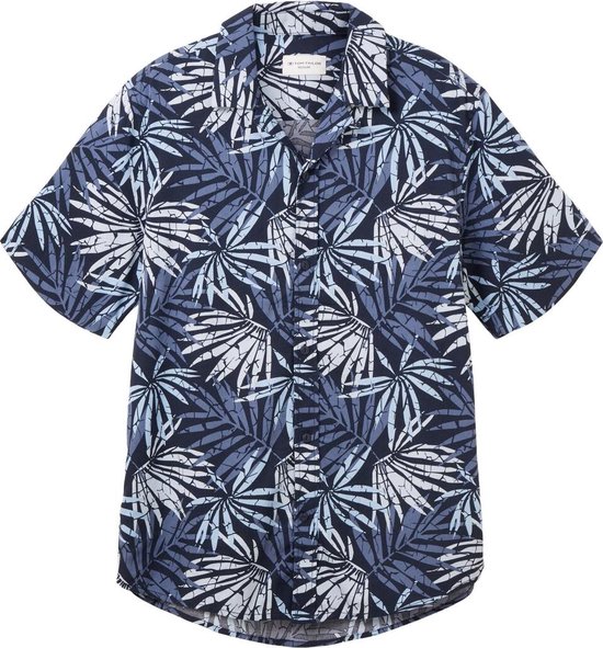 Tom Tailor Overhemd Overhemd Met Print 1036232xx10 31839 Mannen Maat - XXL