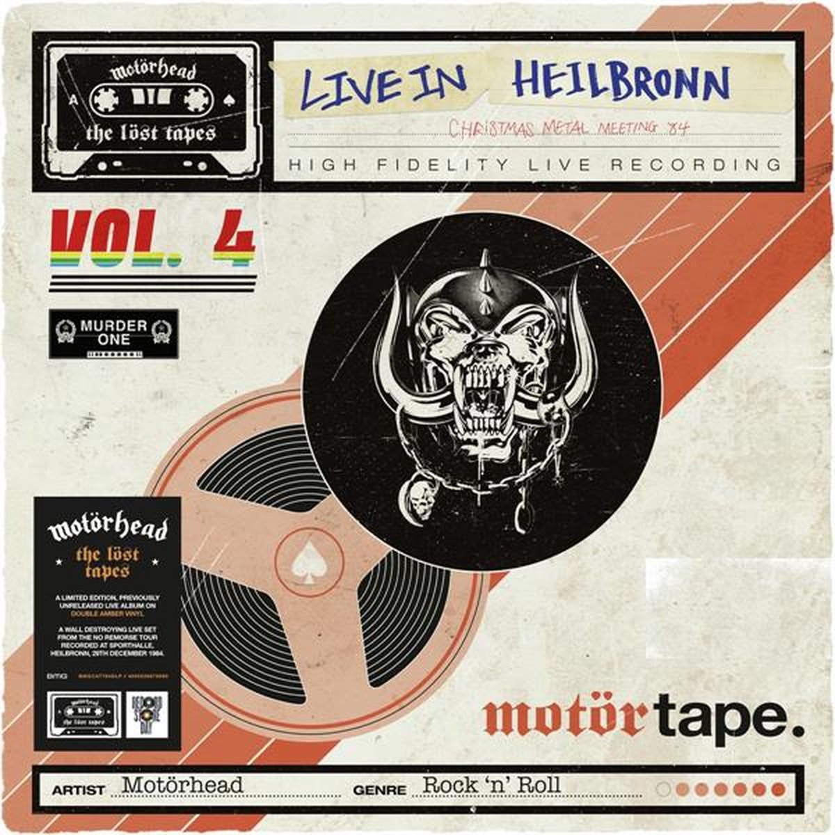 Motorhead - Lost Tapes Vol.4 (live In Heilbronn 1984) (LP)
