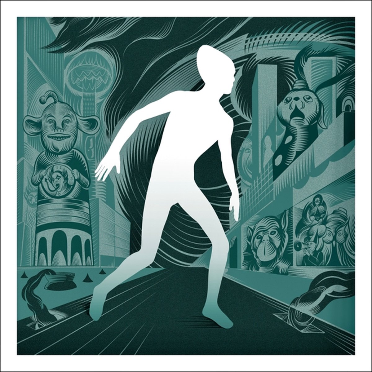 Devo's Gerald Casale - The Invisible Man (LP) (Coloured Vinyl)