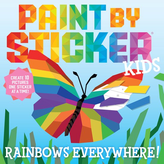 Foto: Paint by sticker kids rainbows everywhere 