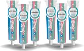 BEN&ANNA - Toothpaste Smile with Fluoride Coco Mania - 75ml - 6 Pak - Voordeelverpakking