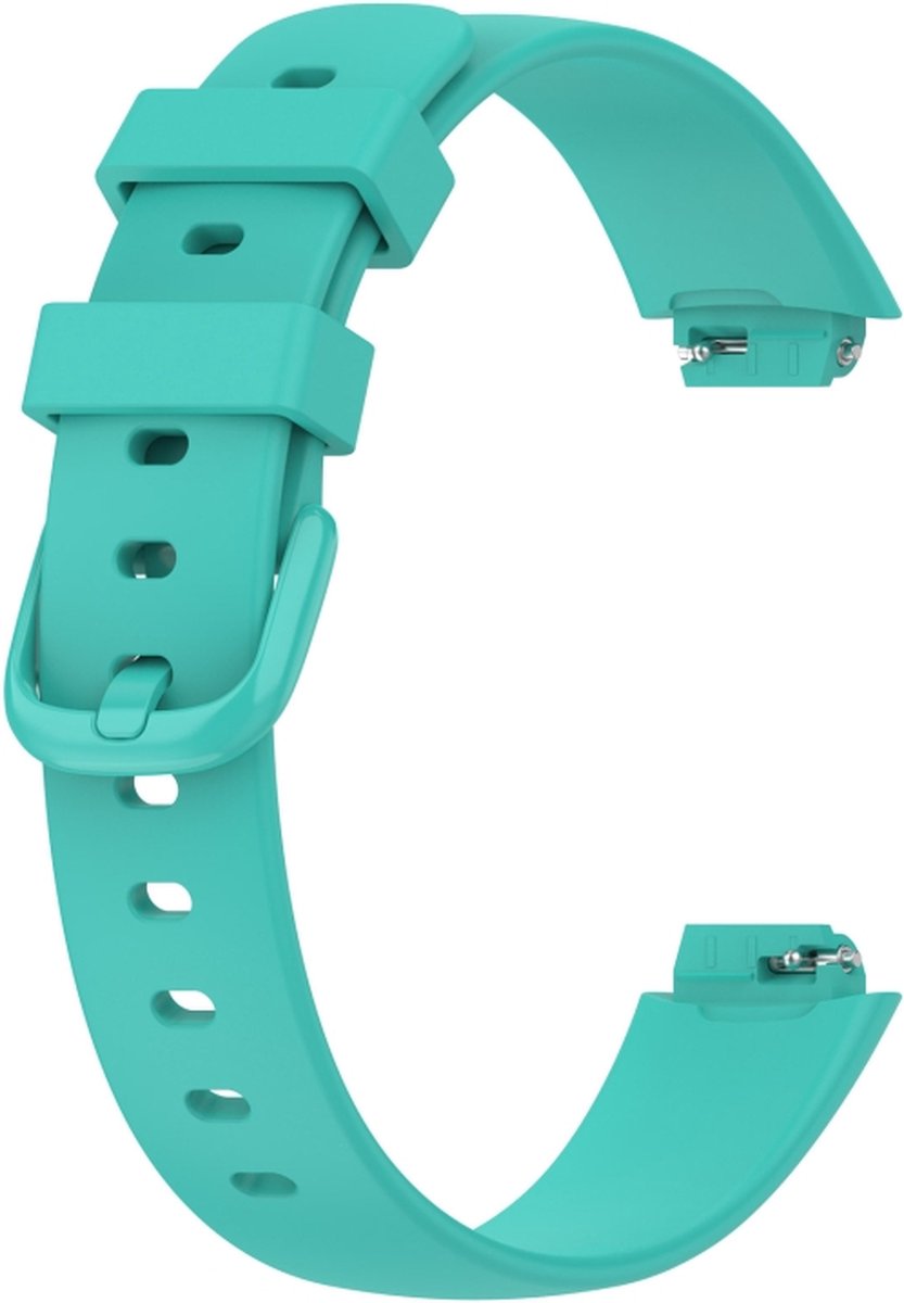 Siliconen bandje - geschikt voor Fitbit Inspire 3 - maat S/M - mintgroen