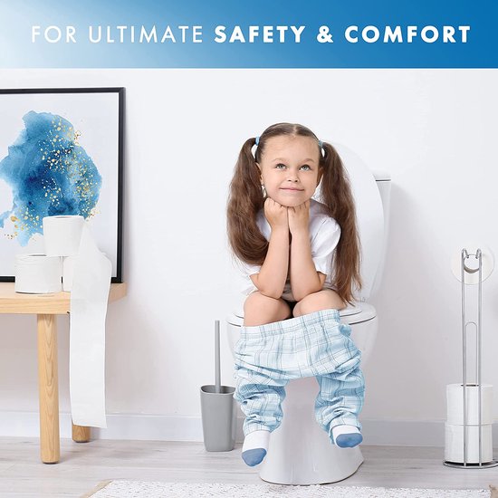 Benkstein Premium WC Bril - Toiletbrillen Toiletdeksel Antibacterieel Ovaal Wit - Toiletdeksel Quick-Release-Functie - Toilet Seat Softclose Sluitmechanisme - Toiletbril Duroplast/Roestvrij Staal