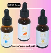 Serum Voordeelpakket - 3 Serums - Hyaluronzuur - Vitamine C - Retinol - Persoonlijke verzorging - Gezichtsverzorging - Serums