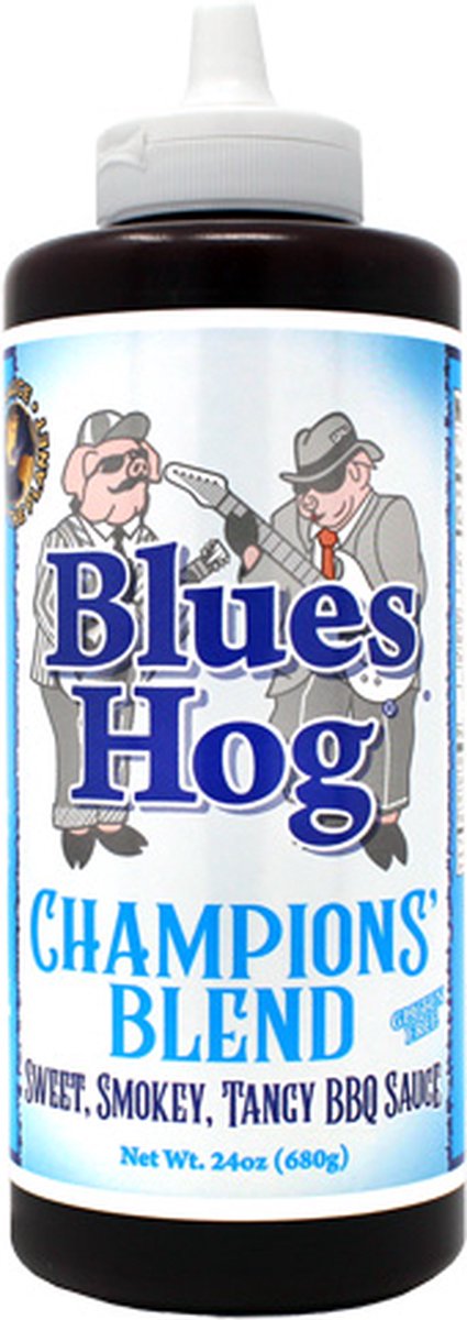 Blues Hog - Champions' Blend barbecuesaus Knijpfles - 24oz (680 g)