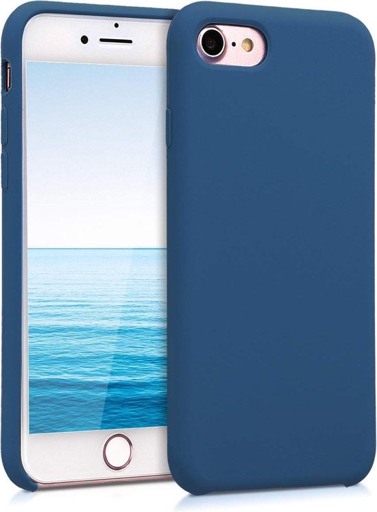 Haiku Indirect Meditatief iPhone 7 Hoesje Blauw - iPhone 8 Hoesje Blauw - iPhone SE 2020 Hoesje Blauw  Siliconen... | bol.com