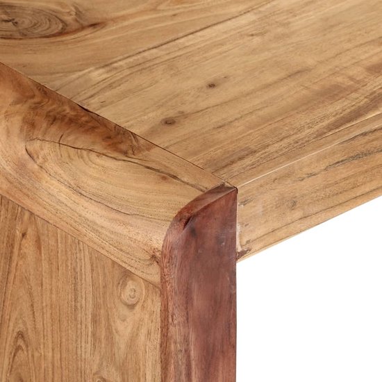 Banc vidaXL - 160 x 38 x 45 cm - Bois d'acacia Massief - Banc rustique - Banc Vintage - Banc industriel