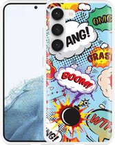 Cazy Hoesje geschikt voor Samsung Galaxy S23 Comic