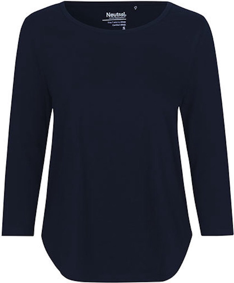 Neutral Ladies´ Three Quarter Sleeve T-Shirt NE81006 - Navy - XL
