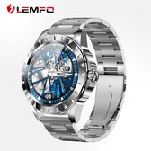 Lemfo Lemz Smart Watch Bluetooth Bellen Muziek Opties 454*454 Amoled Scherm Smartwatch Ecg Luxe Horloge Dynamische Wijzerplaat