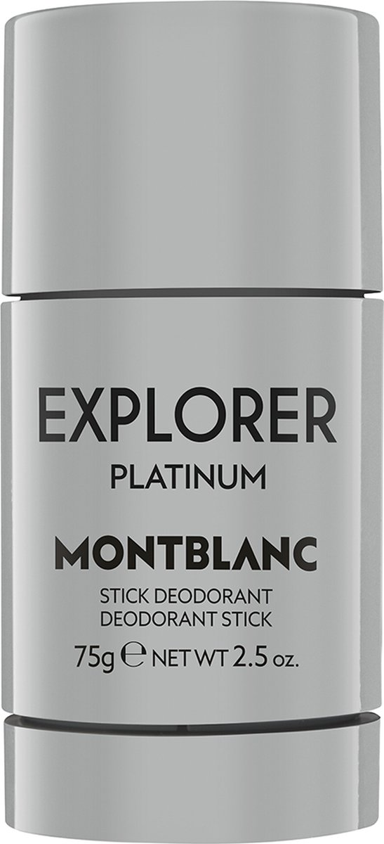 Goedkoopste MONTBLANC - Platinum Deodorant Stick - 75 gr - Heren deodorantstick