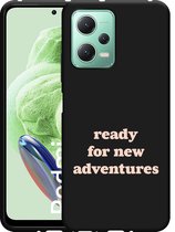 Cazy Case Zwart pour Xiaomi Redmi Note 12 New Adventures