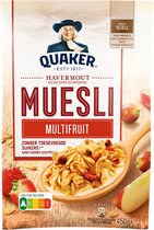 Quaker Havermout Muesli Multifruit 450 gr x 6