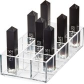 iDesign Lipstick houder 18 vakken transparant - 95310EU - Sorteervakken, Klaar voor gebruik