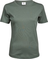 Ladies Interlock T-Shirt - Leaf Green - 2XL - Tee Jays