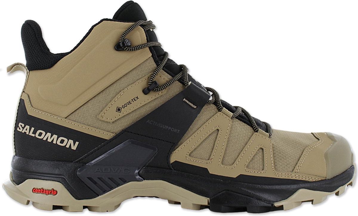 Salomon X ULTRA 4 MID GTX GORE-TEX Heren Wandelschoenen Trekking Schoenen 412941 1/3 Beige