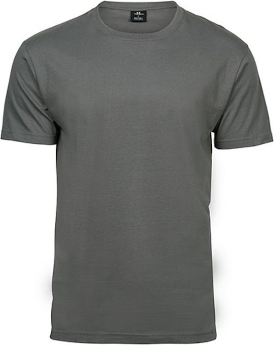 Men´s Sof T-shirt met korte mouwen Powder Grey - 3XL