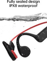 IPX8 Waterproof Bone Conduction Open Ear Oortelefoon - 32GB Intern Geheugen, Hifi Geluid, Microfoon - voor Zwemmen Sportkoptelefoon - Draadloze oortjes