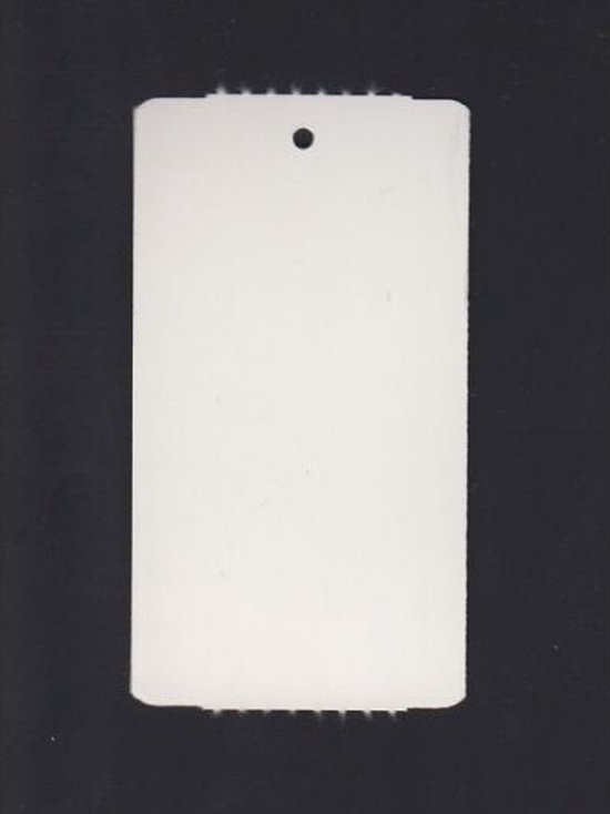 Beveiligingssticker Pand Electronisch beveiligd Transparant met witte deklaag | 5 stuks