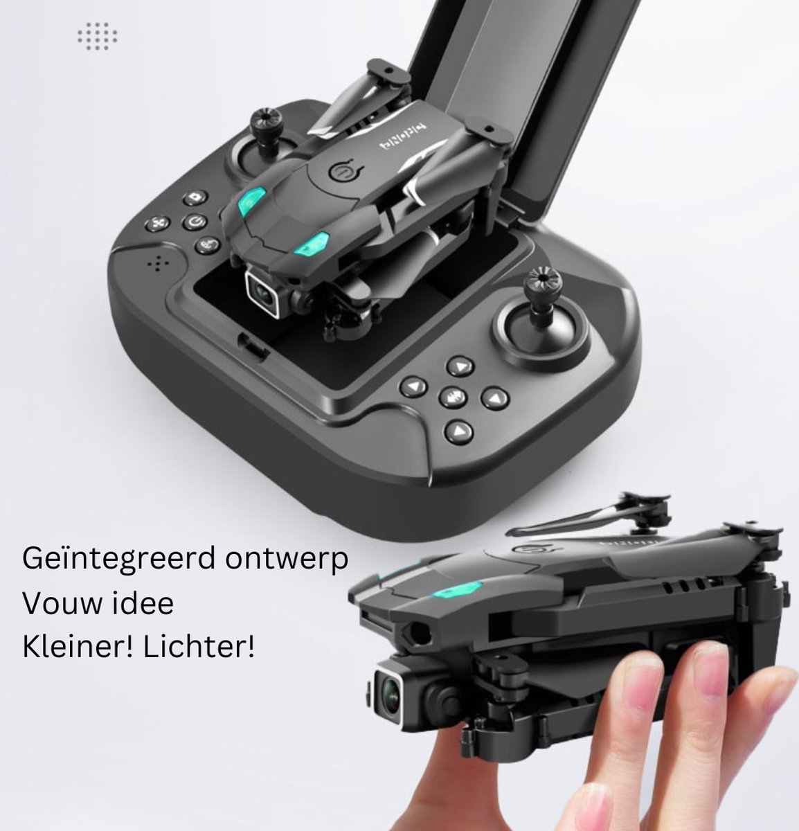 Doe-het-zelfmontage op afstand bestuurde mini-quadrocopter drone kit - vliegtuig